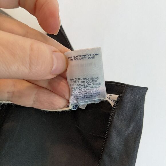Oscar de la Renta black Tunic Blouse 8 BNWT - Picture 15 of 15